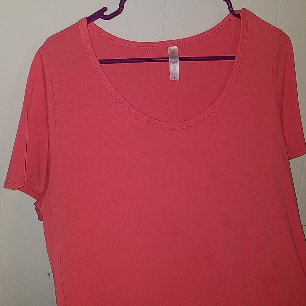 Lularoe Perfect tee- coral